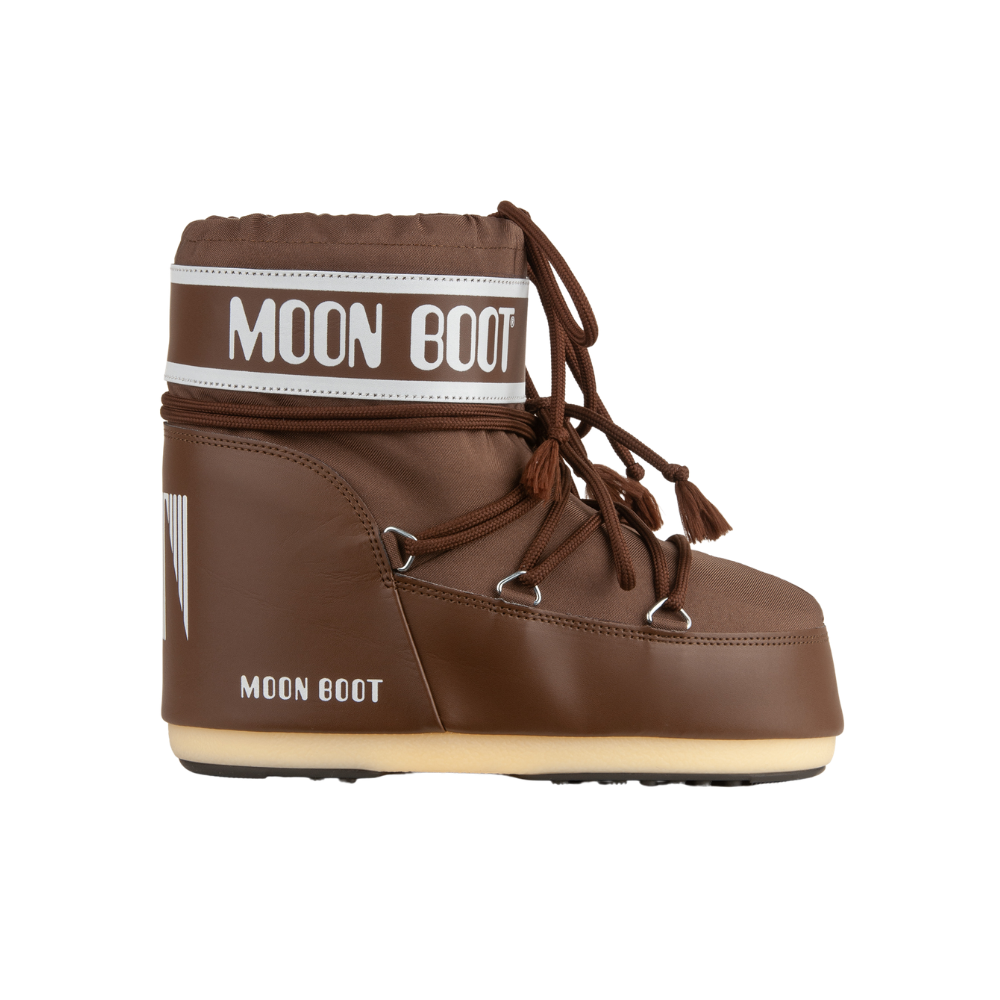 Icon Low Nylon vinterstøvler – Cocoa
